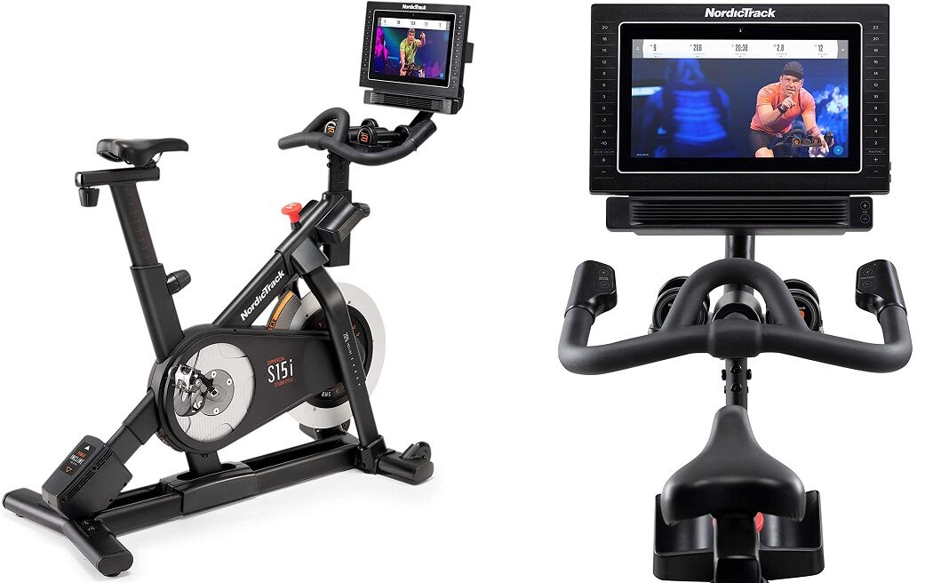 spin bike with screen uk